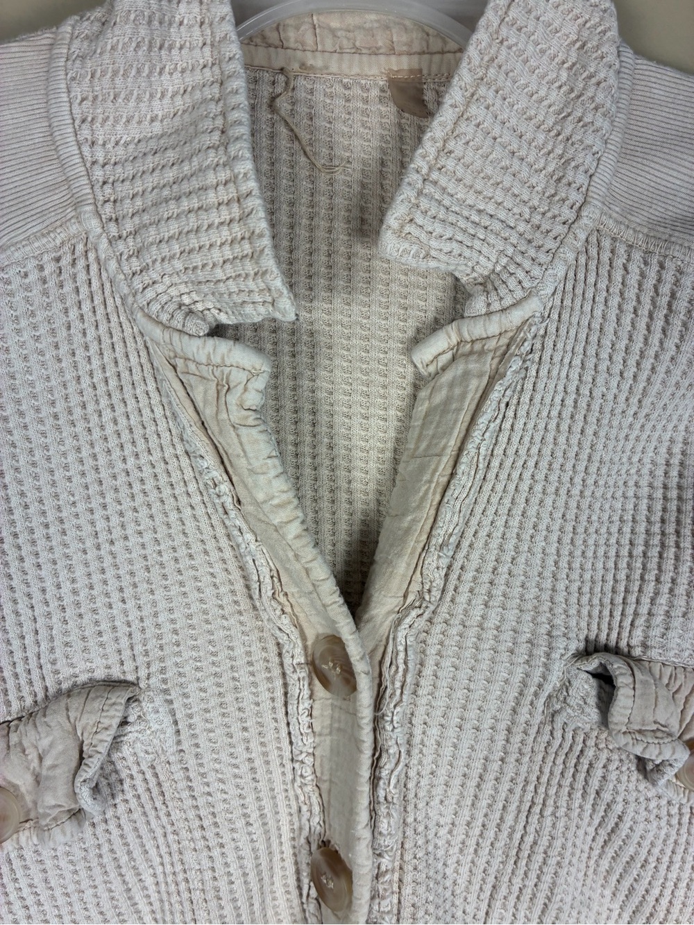 Free People One Waffle Knit Scout Jacket - Picture 8 of 13